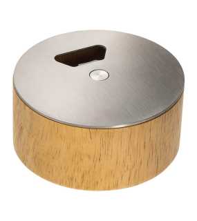 Otvárač > hnedá (light) / strieborná