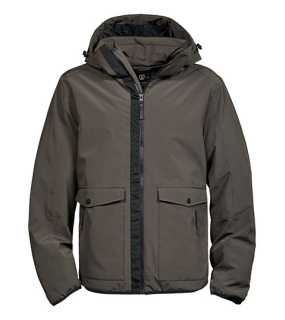 Unisex bunda (Tee Jays Mens Urban Adventure Jacket) > zelená (dark olive) > 2XL