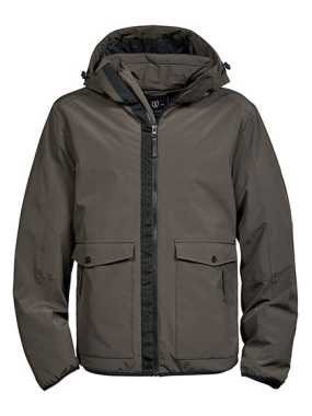Unisex bunda (Tee Jays Mens Urban Adventure Jacket) > zelená (dark olive) > S