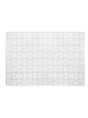 Magnetické Puzzle 20 x 14 80 prvkov na sublimáciu > biela