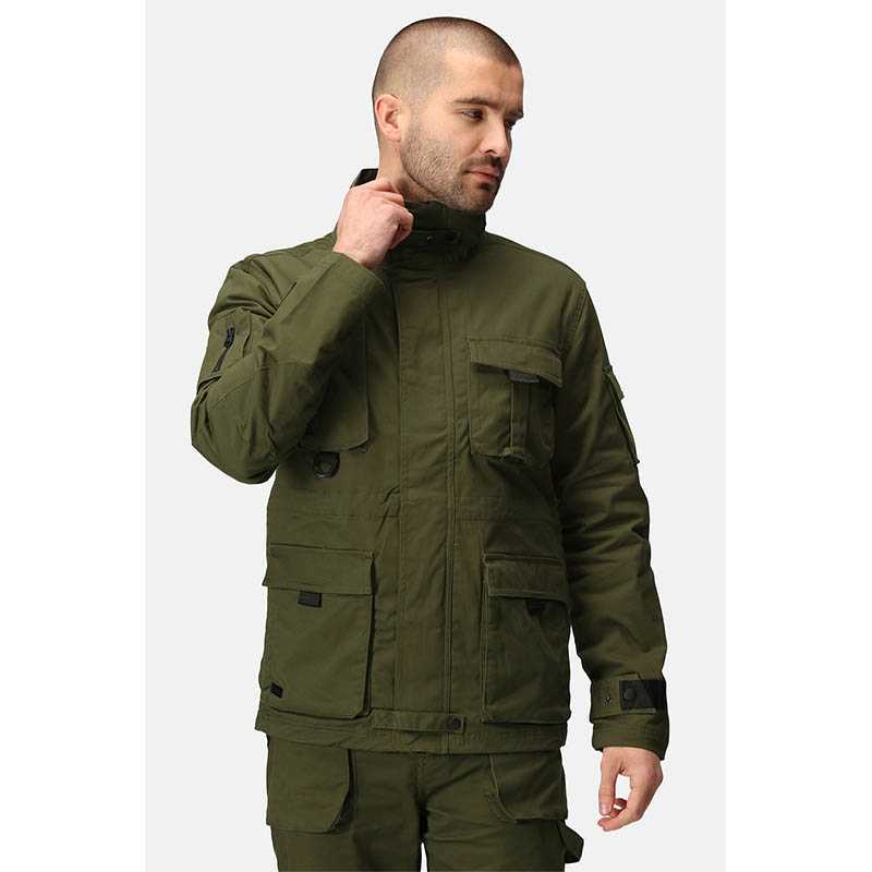 Unisex bunda (Regatta PRO UTILITY JACKET) > čierna > XL