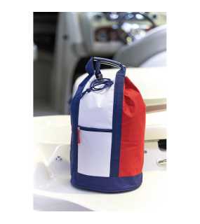 Športový vak > biela / modrá / červená
