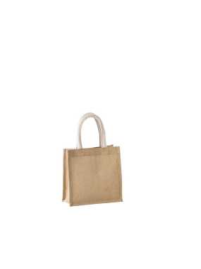 Taška (KIMOOD JUTE CANVAS TOTE SHOPPING BAG - SMALL) > prírodná