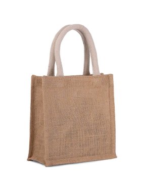 Taška (KIMOOD JUTE CANVAS TOTE SHOPPING BAG - SMALL) > prírodná (natural) / zlatá