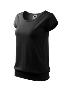 Dámske tričko (MALFINI City 150) > čierna > 3XL