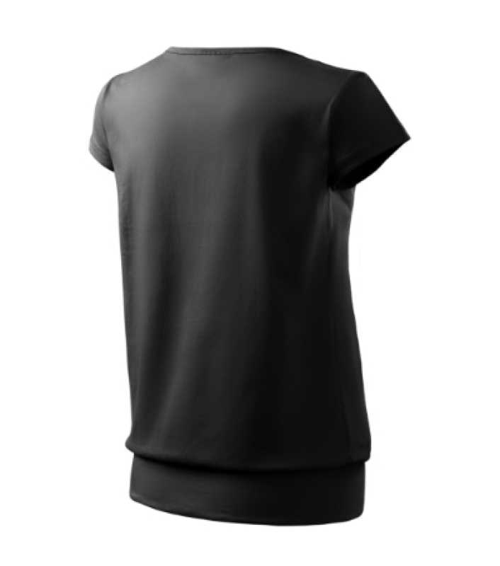 Dámske tričko (MALFINI City 150) > čierna > 3XL