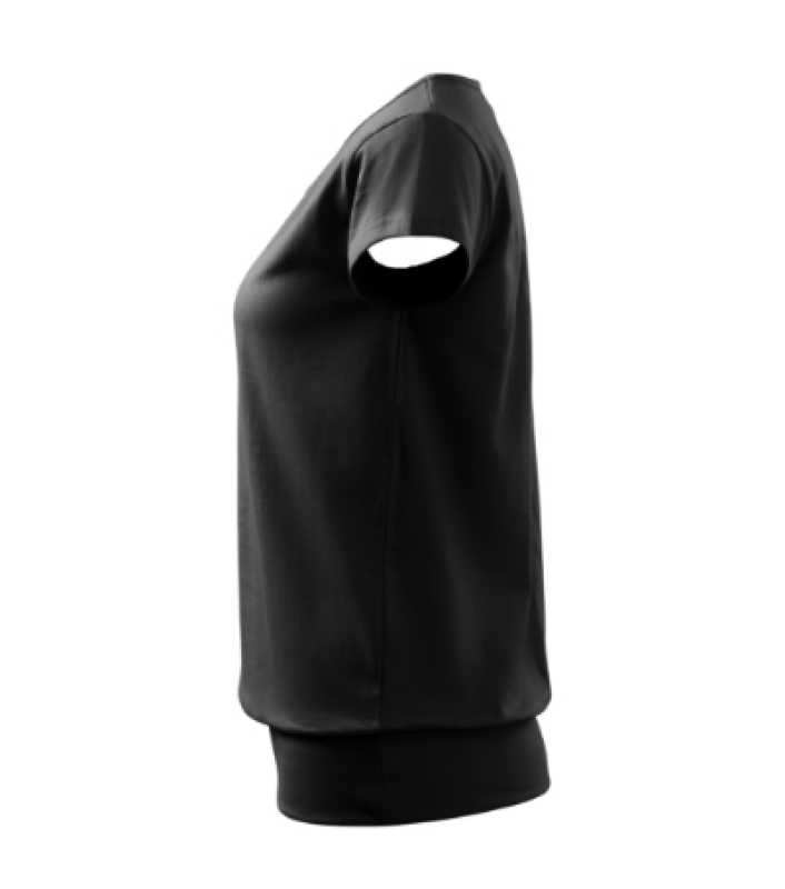 Dámske tričko (MALFINI City 150) > čierna > 3XL