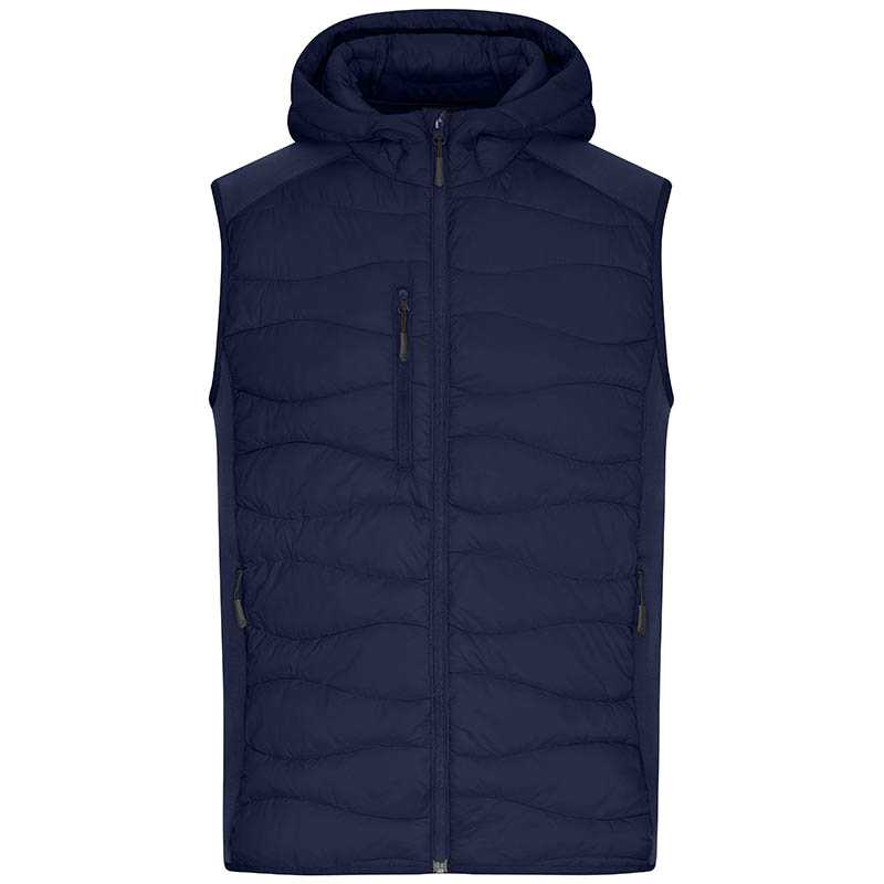 Pánska vesta (JN Men's Hybrid Vest) > modrá (navy) > L