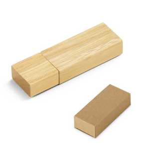 Bambusový USB kľúč 8GB > béžová (natural)