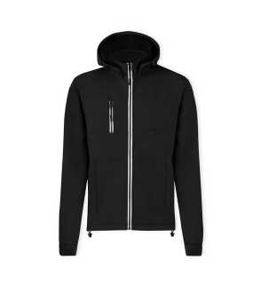 Softshellová bunda > čierna > M