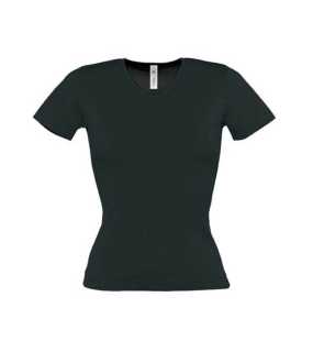 Dámske tričko (B&C WATCH/WOMEN) > čierna > XL