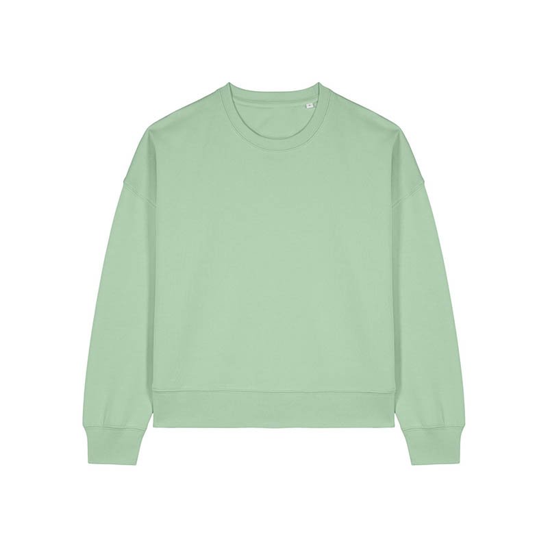 Dámska mikina (STANLEY\STELLA Stella Alma) > zelená (misty jade) > XS