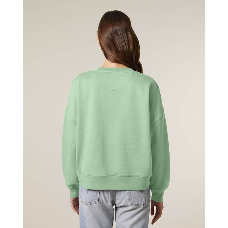 Dámska mikina (STANLEY\STELLA Stella Alma) > zelená (misty jade) > XS