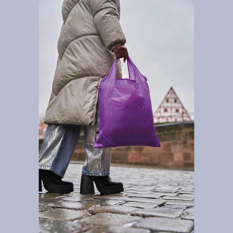 Skladacia nákupná taška > fialová(violet)