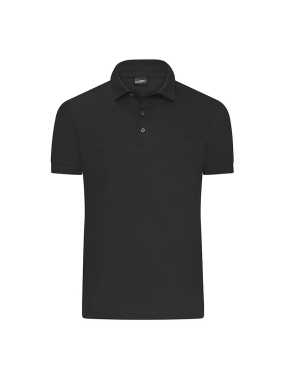 Pánska polokošeľa (JN Men's Mercerised Polo) > čierna > S
