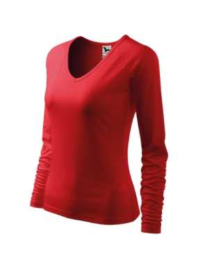 Dámske tričko (MALFINI Elegance) > červená > XS