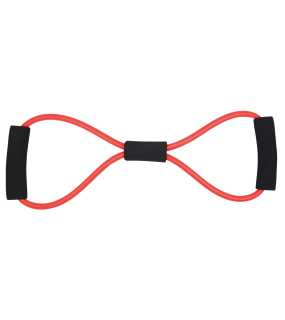 Fitness guma na cvičenie > čierna / červená