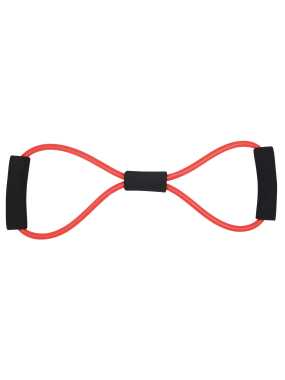 Fitness guma na cvičenie > čierna / červená