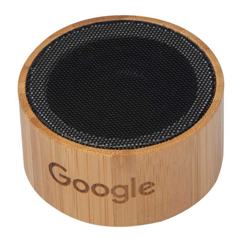 Reproduktor s bambusovým povrchom > béžová