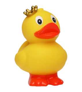 Kačička do vane (MBW Squeaky duck standing crown) > viacfarebná