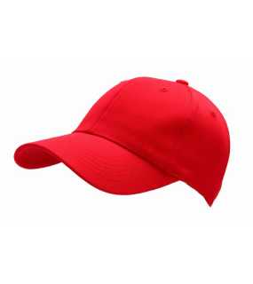 6 panelová šiltovka > červená