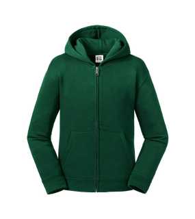Detská mikina (RUSSELL Kids Authentic Zipped Hood Sweat)>zelená (bottle)>7/8