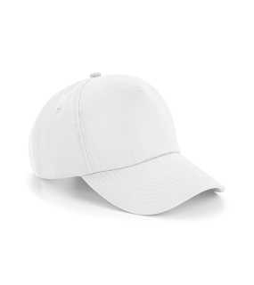 5 panelová unisex šiltovka (Beechfield Authentic 5 Panel Cap) > biela