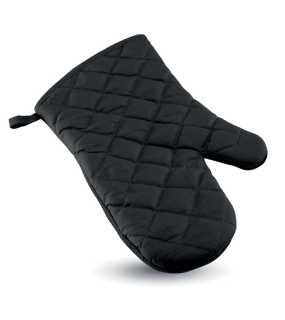 Pogumovaná kuchynská rukavica >  čierna