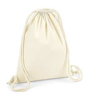Vak so šnúrkami (WM Organic Premium Cotton Gymsac) > béžová (natural)