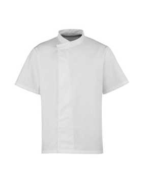 Pánske tričko (PREMIER ‘CULINARY’ CHEF’S SHORT SLEEVE PULL ON TUNIC) > biela > M