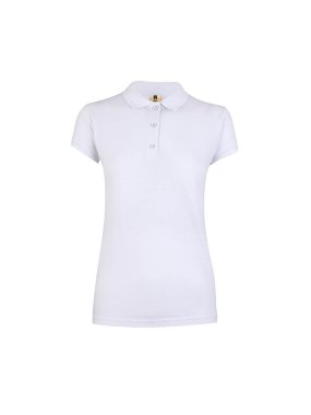 Dámska polokošeľa (MUKUA WOMEN'S SHORT SLEEVE POLO 210) > biela > L
