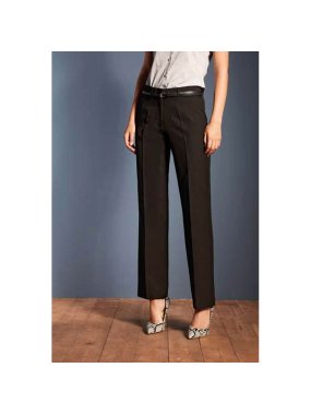 Dámske nohavice (Premier LADIES’ POLYESTER TROUSERS) > čierna > 10
