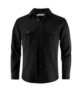 Pánska košeľa (James Harvest HIGHWOODS) > čierna > M