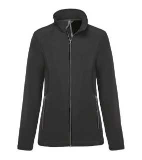 Dámska bunda(KARIBAN LADIES’ 2-LAYER SOFTSHELL JACKET) > šedá (titanium) > L