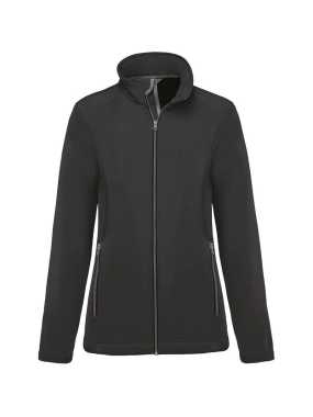 Dámska bunda(KARIBAN LADIES’ 2-LAYER SOFTSHELL JACKET) > šedá (titanium) > L