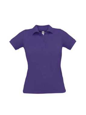 Dámska polokošeľa (B&C SAFRAN PURE/WOMEN) > fialová > L