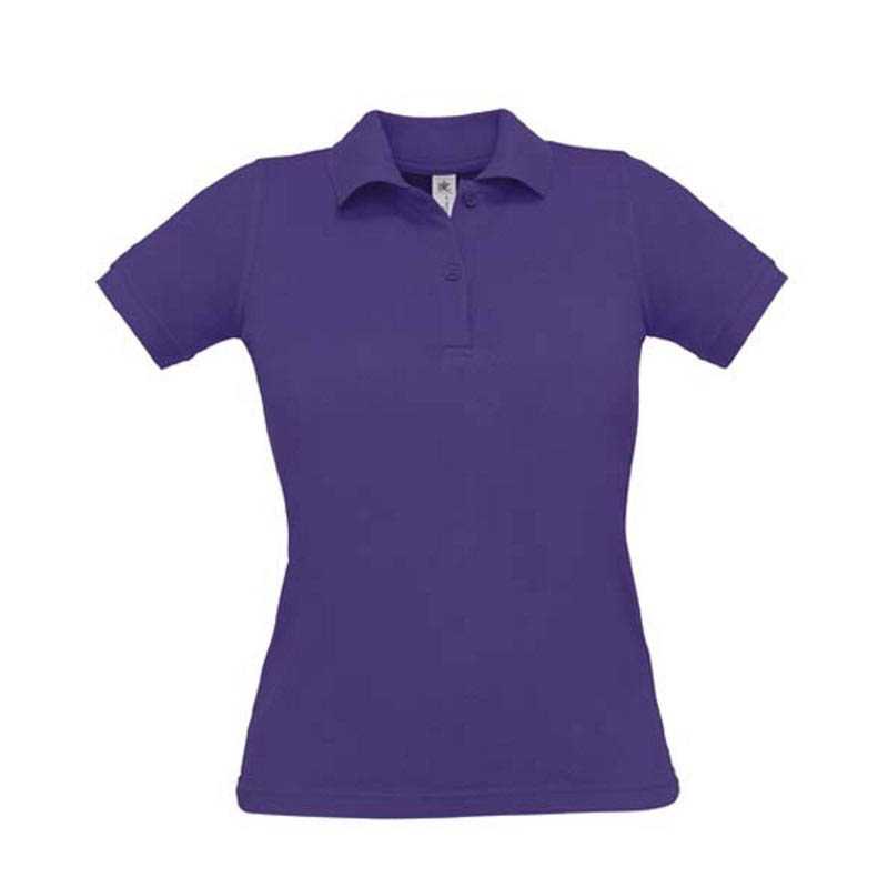 Dámska polokošeľa (B&C SAFRAN PURE/WOMEN) > fialová > L