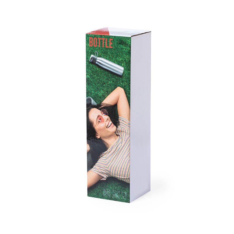 Nerezová športová fľaša > červená