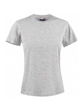 Dámske tričko (PRINTER ESSENTIALS LADIES HEAVY T-SHIRT) > šedá (melange) > S