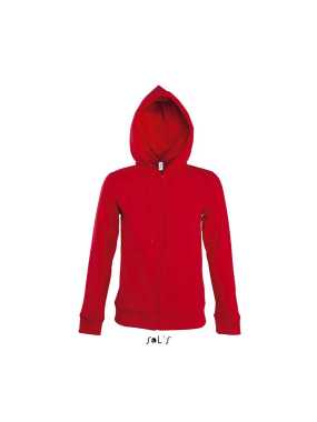 Dámska mikina (SOLS WOMEN JACKET WITH LINING HOOD) > červená > M
