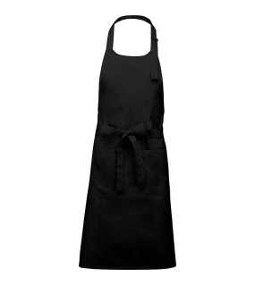Zástera (KARIBAN POLYCOTTON APRON. HIGH TEMPERATURE WASH.) > čierna
