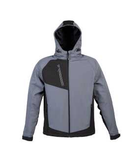 Pánska bunda (MONTEBIANCO MAN by JR) > šedá / čierna > M