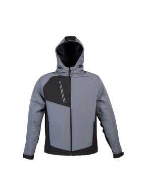 Pánska bunda (MONTEBIANCO MAN by JR) > šedá / čierna > M