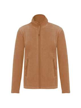 Dámska fleece bunda (KARIBAN LADIES MICRO FLEECE JACKET) > hnedá (heather camel) > 2XL