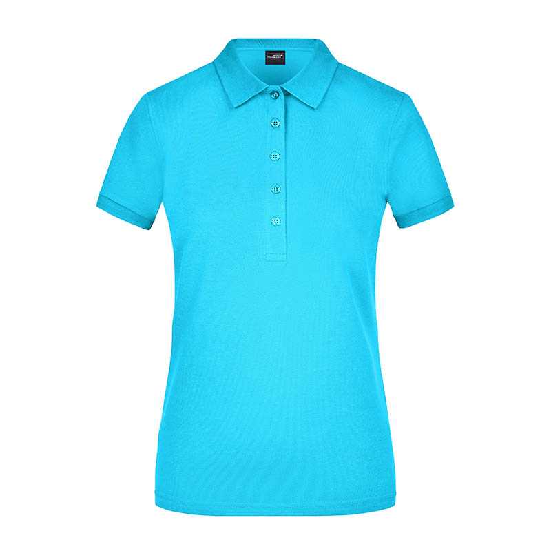 Dámska polokošeľa (JN Ladies Elastic Polo Piqué) > tyrkysová > L
