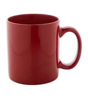 Farebný keramický hrnček > červená