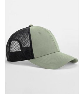 Unisex šiltovka (Beechfield Technical Mesh Trucker)>zelená / čierna (fresh green / black)