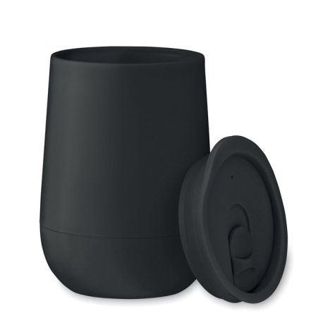 Dvojstenný pohár 300 ml PP > čierna