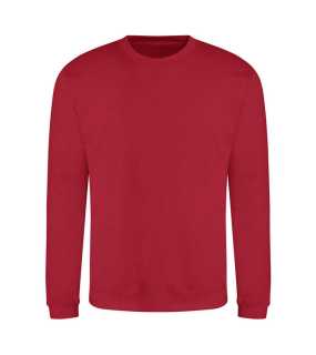 Unisex mikina (AWDis AWDIS SWEATSHIRT) > červená (fire) > L