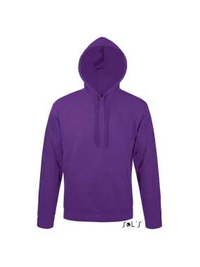Unisex mikina (SOLS SNAKE UNISEX HOODED SWEATSHIRT) > fialová (dark purple) > S